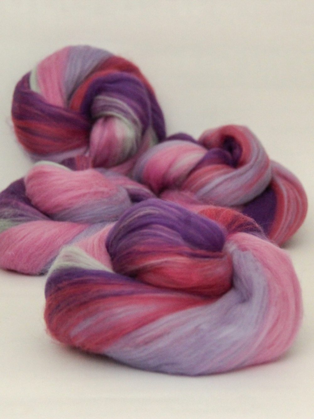 Serene Merino Wool Handcarded Fiber Art Batts Spinning Weaving Nuno Felting